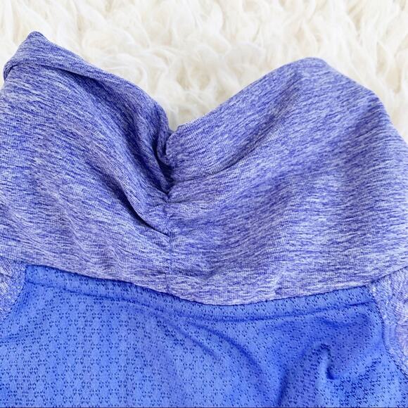 CHAMPION C9 Blue Marl 1/2 Zip Pullover Running Top size Small - Picture 6 of 10